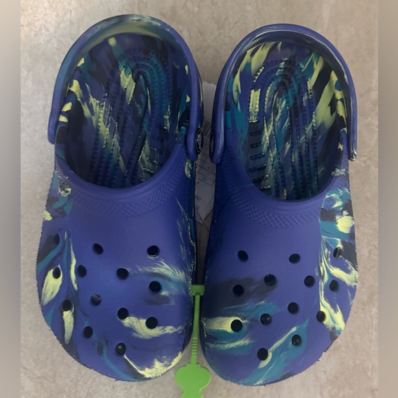 Crocs Kids' Classic Marbled Clog - Picture 2 of 10